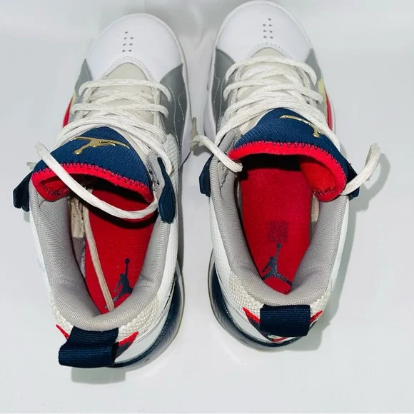 Men's Nike Air Jordan Zoom 92 USA Olympics Basketball Shoes CK9183-101 Size: 8 - Picture 5 of 14